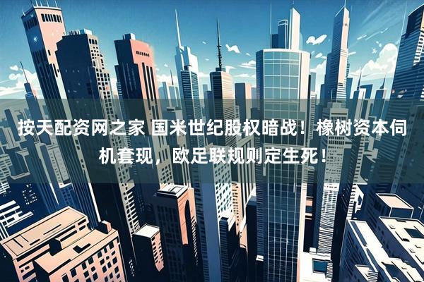 按天配资网之家 国米世纪股权暗战！橡树资本伺机套现，欧足联规则定生死！
